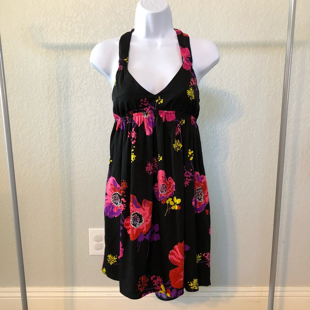 Roxy floral backless sundress